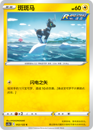 斑斑马