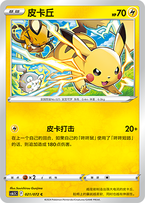 皮卡丘 (Reverse) #21