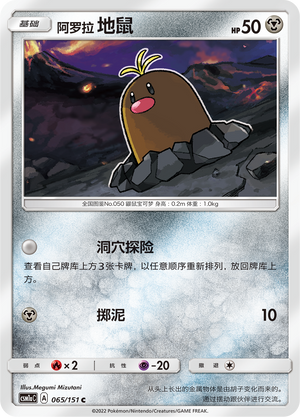 阿罗拉 地鼠