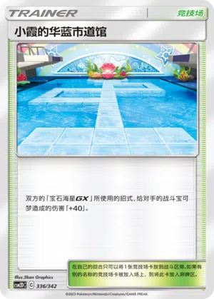 小霞的华蓝市道馆