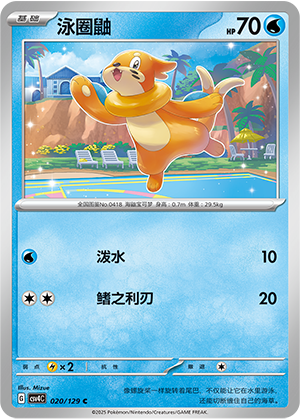 泳圈鼬