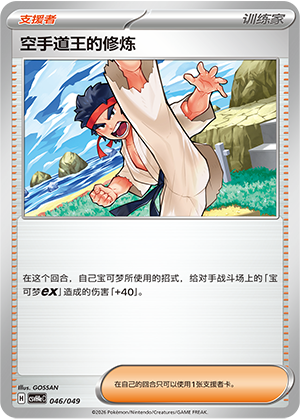 空手道王的修炼