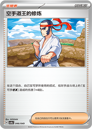 空手道王的修炼